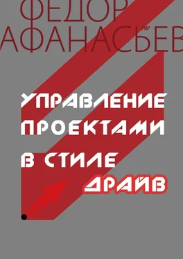 Федор Афанасьев Управление проектами в стиле ДРАЙВ обложка книги