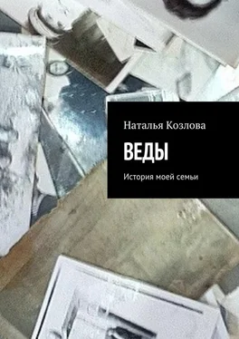 Наталья Козлова Веды. История моей семьи обложка книги