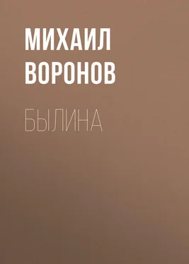 Михаил Воронов Былина обложка книги