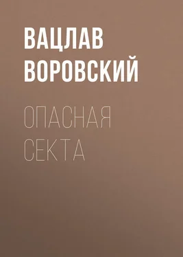 Вацлав Воровский Опасная секта обложка книги