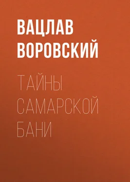 Вацлав Воровский Тайны самарской бани обложка книги