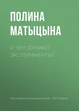 Полина Матыцына О чем думают эксперименты? обложка книги