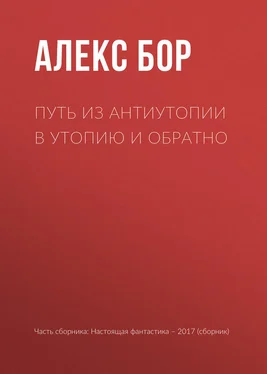 Алекс Бор Путь из антиутопии в утопию и обратно обложка книги