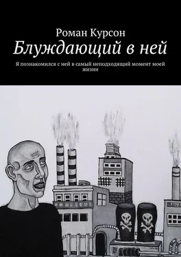 Роман Курсон Блуждающий в ней. Я познакомился с ней в самый неподходящий момент моей жизни обложка книги