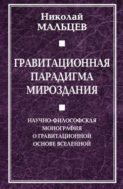 Николай Мальцев Гравитационная парадигма мироздания обложка книги