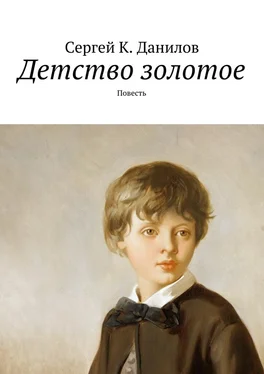 Сергей Данилов Детство золотое. Повесть обложка книги