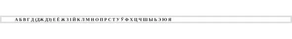 В отличие от русского в нем имеются буквы Ў І а также диграфы ДЖ ДЗ но нет - фото 50