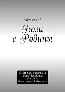 Святослав Боги с Родины. С Нибиру анунаки. 1 книга трилогии. Ритмика. Дополненный вариант обложка книги