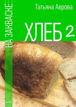 Татьяна Аврова Хлеб на закваске 2 обложка книги