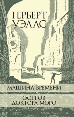 Герберт Уэллс Машина Времени. Остров доктора Моро. обложка книги