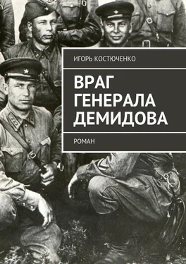 Игорь Костюченко Враг генерала Демидова. Роман обложка книги