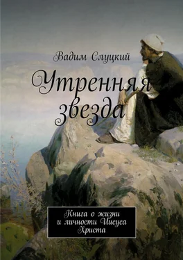 Вадим Слуцкий Утренняя звезда. Книга о жизни и личности Иисуса Христа обложка книги