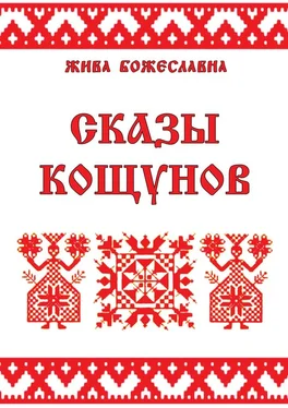 Жива Божеславна Сказы кощунов. Толкования и календарь кощунов обложка книги