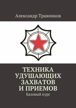 Александр Травников Техника удушающих захватов и приемов. Базовый курс обложка книги