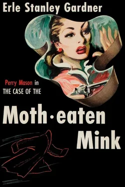 Erle Gardner The Case of the Moth-Eaten Mink обложка книги