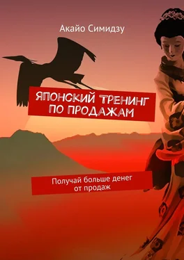 Акайо Симидзу Японский тренинг по продажам. Получай больше денег от продаж обложка книги