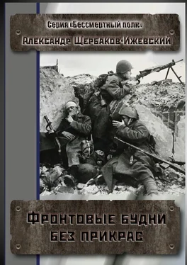 Александр Щербаков-Ижевский Фронтовые будни без прикрас. Серия «Бессмертный полк» обложка книги