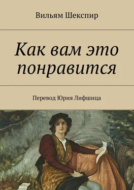 Вильям Шекспир Как вам это понравится. Перевод Юрия Лифшица обложка книги