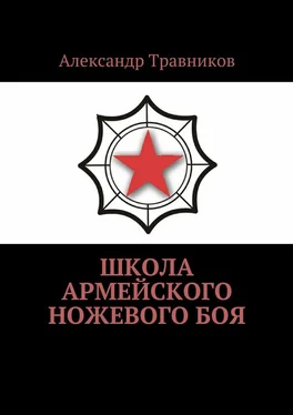 Александр Травников Школа армейского ножевого боя обложка книги