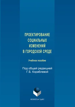 Авторов Коллектив Проектирование социальных изменений в городской среде обложка книги