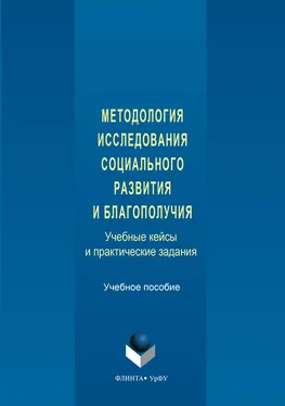 Авторов Коллектив Методология исследования социального развития и благополучия. Учебные кейсы и практические задания обложка книги