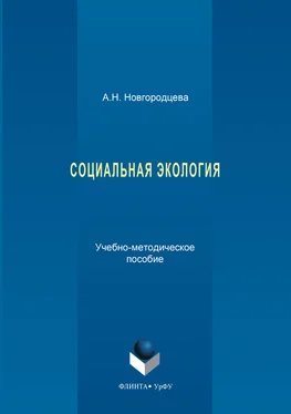 Анастасия Новгородцева Социальная экология обложка книги