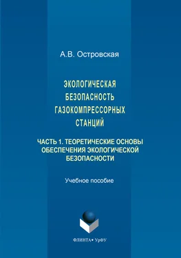 Анна Островская Экологическая безопасность газокомпрессорных станций. Часть 1 обложка книги