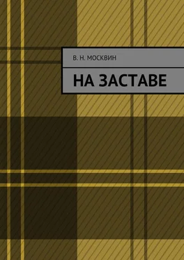 Владимир Москвин На заставе обложка книги