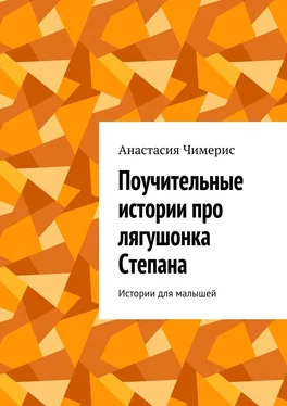 Анастасия Чимерис Поучительные истории про лягушонка Степана. Истории для малышей обложка книги