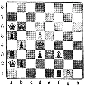 Белые дают мат в 2 хода ОКОНЧАНИЕ ПАРТИИ Стремление играть красиво - фото 51
