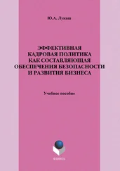 Юрий Лукаш - Эффективная кадровая политика как составляющая обеспечения безопасности и развития бизнеса. Учебное пособие