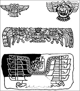 Древние изображения крылатых символов у разных народов Современные - фото 12