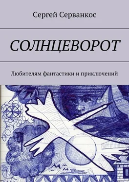 Сергей Серванкос Солнцеворот. Любителям фантастики и приключений обложка книги