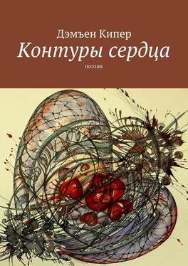 Дэмъен Кипер Контуры сердца. Поэзия обложка книги