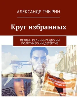 Александр Гмырин Круг избранных. Первый калининградский политический детектив обложка книги