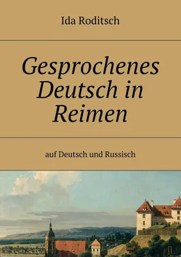 Ida Roditsch Gesprochenes Deutsch in Reimen. Auf Deutsch und Russisch обложка книги