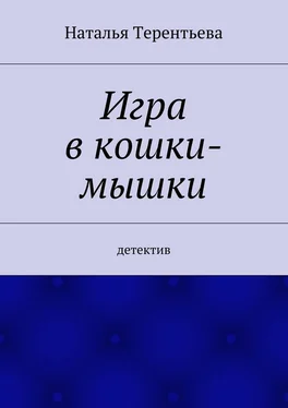 Терентьева Наталья Игра в кошки-мышки. Детектив обложка книги