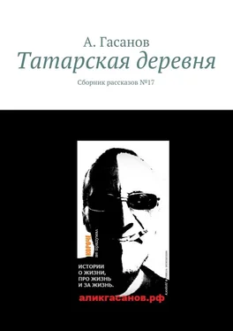 А. Гасанов Татарская деревня. Сборник рассказов № 17 обложка книги