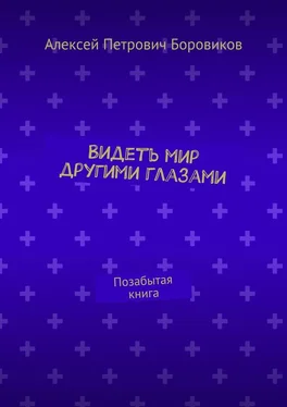 Алексей Боровиков Видеть мир другими глазами. Позабытая книга обложка книги