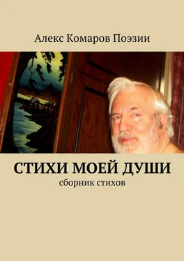 Алекс Комаров Поэзии Стихи моей души. Сборник стихов обложка книги