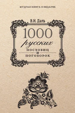 Владимир Даль 1000 русских пословиц и поговорок обложка книги