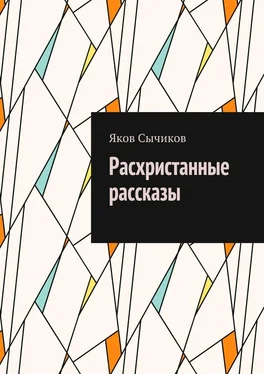 Яков Сычиков Расхристанные рассказы обложка книги
