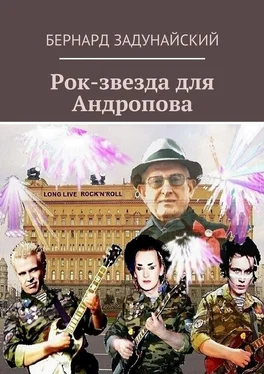 Бернард Задунайский Рок-звезда для Андропова обложка книги