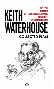 Keith Waterhouse Collected Plays обложка книги