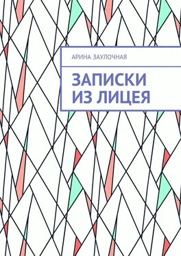 Арина Заулочная Записки из Лицея обложка книги