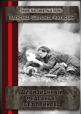 Александр Щербаков-Ижевский Дивизионный медсанбат без прикрас. Серия «Бессмертный полк» обложка книги