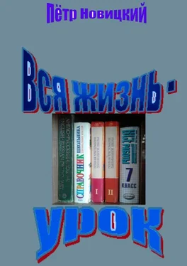 Пётр Новицкий Вся жизнь – урок обложка книги