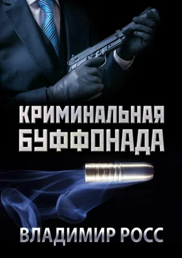 Владимир Росс Криминальная буффонада обложка книги