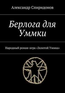 Александр Спиридонов Берлога для Уммки. Народный роман-игра «Золотой Уммка» обложка книги