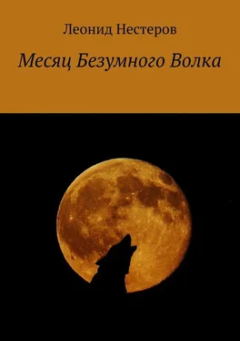 Леонид Нестеров Месяц Безумного Волка обложка книги
